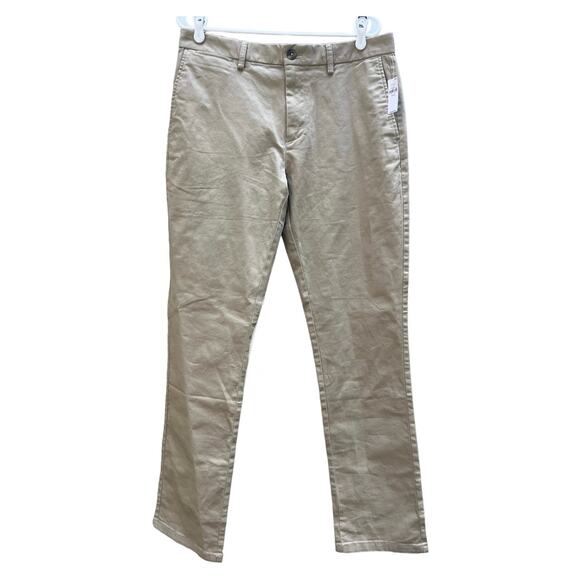 NEW Old Navy Ultimate Straight Built In Flex Khaki Pants Stretch Men's 33x34 - Picture 1 of 6
